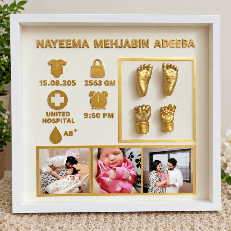 Precious Beginning – 3D Newborn Baby Keepsake
