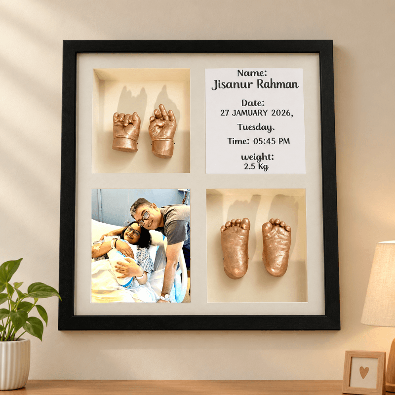 Tiny Hands, Tiny Toes – Baby Keepsake Frame