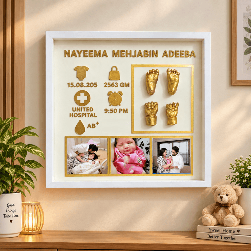 Precious Beginning – 3D Newborn Baby Keepsake